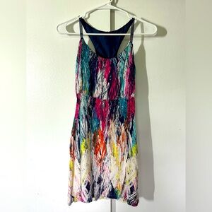 Colorful beach dress